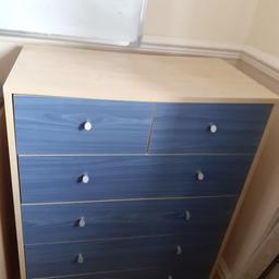 matching bed, wardrobe and chest of draws all in good condition £100 open to offers