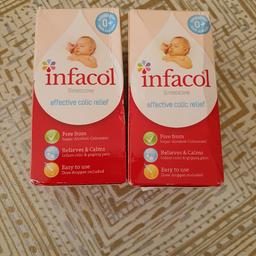 2 unopened bottles of Infacol packaging intact
Retail price for each bottle - £4.99 
selling two for the price.