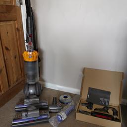 Dyson DC40 ball multifloor plus loads of extras  some brand new never used. 

Used but fantastic working order with loads of extras woth £160+ on their own.  I have all the receipts and the Dyson itself still has 6 months warranty left on it. I have all the receipts for all the extras as they are all genuine parts not cheap knock offs. The Dyson it's self has had all the filters cleaned so it's ready to go. 

£110 or near offer collection Nantwich or local delivery for fuel.