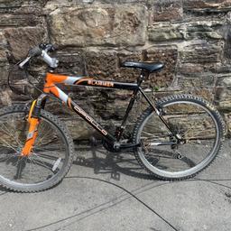 Here I am selling this Apollo slammer mtb in very good condition all the gears work perfectly fine nout wrong with them front suspension 
19inch frame 
26 inch wheels 
£80 Ono