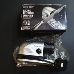 Silvercrest Electric All Purpose Sharpener
For knives, scissors and screwdrivers.
Used

☆ SEE MY OTHER ITEMS FOR SALE ☆