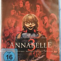 Ich verkaufe hier die Blu-ray von Annabelle 3. Neu und OVP. Deutsche Tonspur ist vorhanden.
Ich verschicke auch auf Wunsch den Film. Versandkosten übernimmt Käufer.
Keine Rücknahme, Privatverkauf.
Bei Fragen einfach melden.