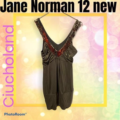 Buy & Sell West Midlands Birmingham - Photos for Jane Norman golden sequins tunic size 12 new