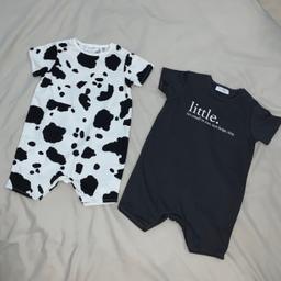Next 2pk rompers ( up to 3months). Brand new without tags, removed tags but never worn