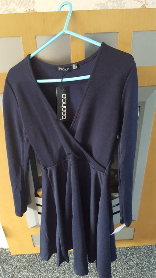 Buy & Sell West Yorkshire Kirklees - Photos for Boohoo navy skater mini dress bnwt s 