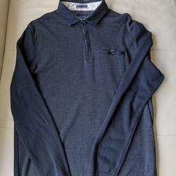 Ted Baker Herren strukturierte Langarm Poloshirt
Größe: 5XL
Farbe: Marineblau
Sehr gute Zustand
Sendung: 4.80€ (Hermes Haustür-Zustellung S-Paket)