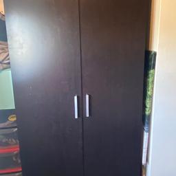 2 free wardrobes collection only 
White wardrobe has a missing handle