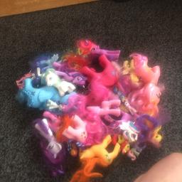 Hi I’m selling a loaded of my little pony’s in good clean condition