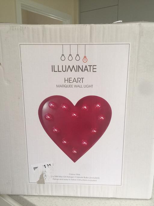 Buy & Sell Warwickshire Nuneaton and Bedworth - Photos for Funky heart light