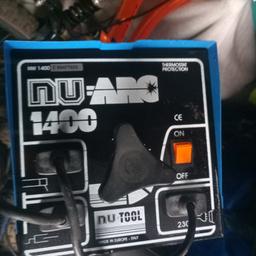 brand new in box used once too try nu- arc 1400 watt stick welder. collection only NO OFFERS