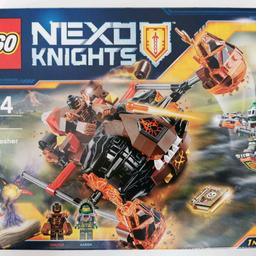 Lego Nexo Knight Moltors Lava Werfer. Das Spiel ist noch Neu, OVP und stammt aus einem Tier -& Rauchfreien Haushalt.

Versand über DHL Päckchen (3,79€) möglich.