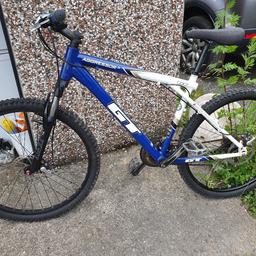 Mountain bike in good condition 
21 speeds 
18 inches frame size 
26 inches wheels size