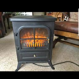log burner effect fire for sale ,comes with extra bulbs