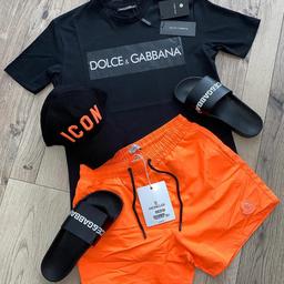 Moncler Versace Fendi Givenchy Valentino summer sets
t-shirt + swim shorts 80€
sliders 50€
cap 30€

For more models we are now on instagram: anon_shop_shpock