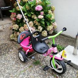 Verkaufen das ungeliebte Dreirad unserer Tochter.
Es wurde ein paar mal gefahren und hat normale Gebrauchsspuren.

abzuholen in Neustadt-Duttweiler