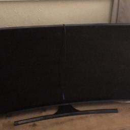 Tv has a problem screens goes black and you can’t see the picture. Very good smart tv very loud and made is Samsung curved tv.Collection from barking thanks for looking .