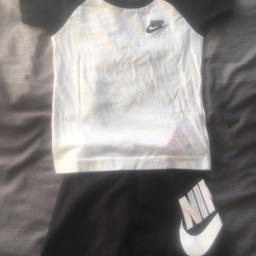 Aged 3-4 years Nike shorts and t-shirt set. This has only been worn once.