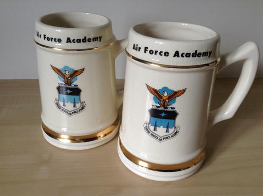 Buy & Sell Surrey Spelthorne - Photos for Vintage Matching Pair U.S.A.F.A. Beer Steins