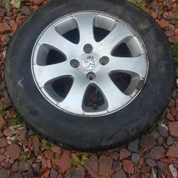 Peugeot wheel and tyre 195/65 R15