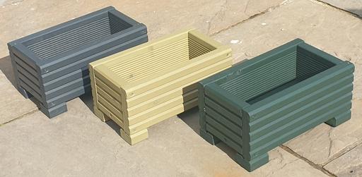 Buy & Sell West Yorkshire Calderdale - Photos for Coloured long Wooden Decking Planter Window