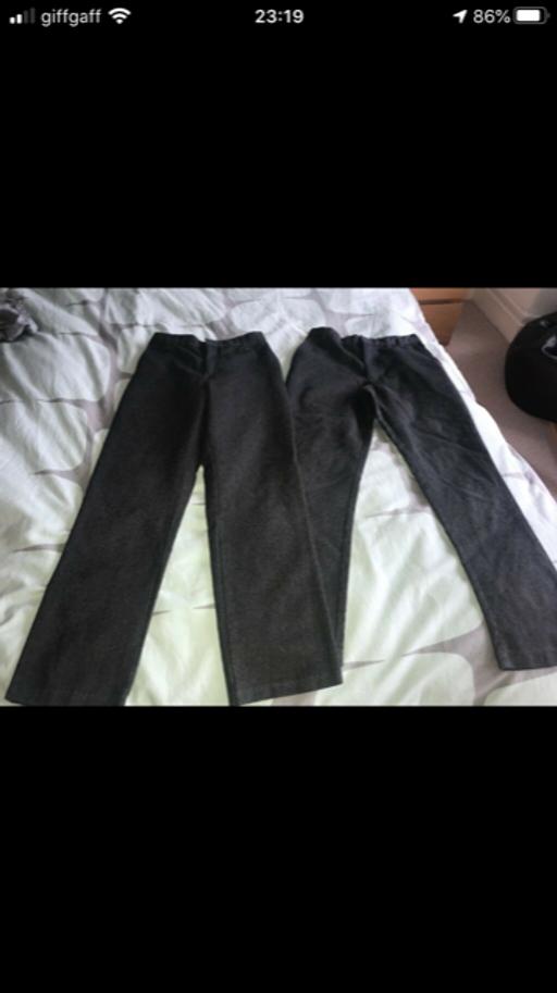 Buy & Sell Tyne and Wear Newcastle upon Tyne - Photos for Boys 9-10 black school trousers, 2 pairs,