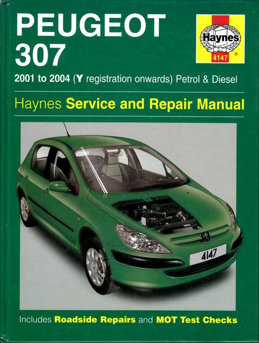 Vehicles Greater Manchester Stockport - Photos for HAYNES PEUGEOT 307 MANUAL 2001- 2004