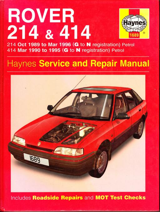 Vehicles Greater Manchester Stockport - Photos for HAYNES ROVER 214 & 414 '89 - '96 PETROL