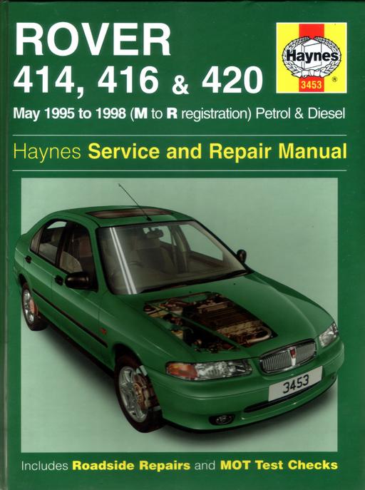 Vehicles Greater Manchester Stockport - Photos for HAYNES ROVER 414,416&420 MANUAL 1995-1998