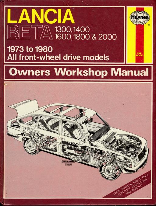 Vehicles Greater Manchester Stockport - Photos for HAYNES LANCIA BETA MANUAL '73 - '80