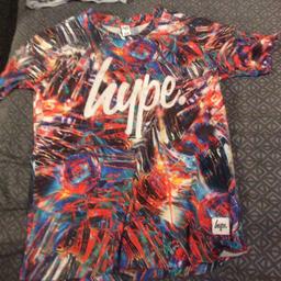 Boys mixed colour hype t-shirt age 11-12. If wanted posted let me know can send through PayPal links and sort shipping price