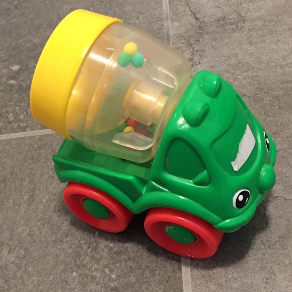 Süßes Kinderspielzeug Auto mit rasel

Abholung und Versand möglich
Tierfreier und Nichtraucher Haushalt
Kein Paypal
Nur Überweisung möglich