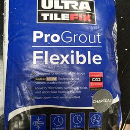 Brand New Ultra Tile Fix Pro Grout Flexible
Charcoal
3kg
4 Bags available at £8 each or 4 for £30