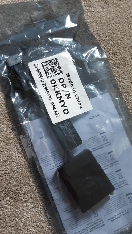 Buy & Sell West Midlands Birmingham - Photos for Dell DisplayPort to DVI adapter