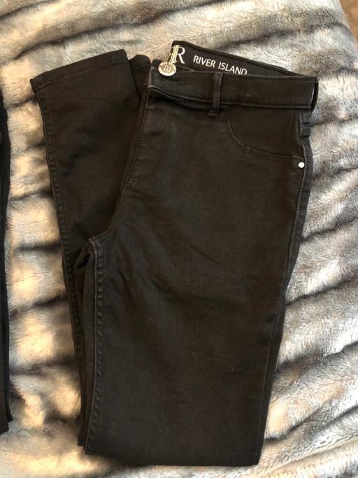 Buy & Sell Staffordshire South Staffordshire - Photos for River island black jeggings age 11