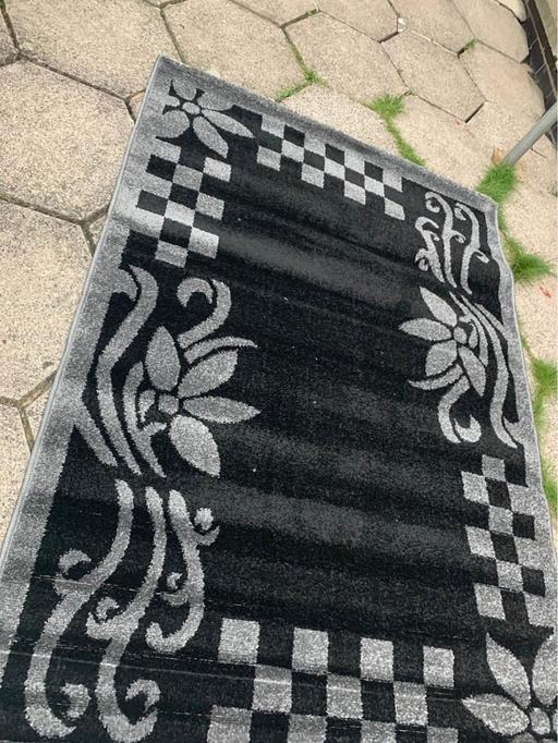 Buy & Sell Leicestershire Leicester - Photos for Brand New black & grey rug size 170 x 120 Cm