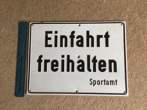 Buy & Sell West Yorkshire Kirklees - Photos for German Parking Sign