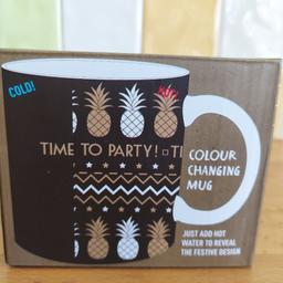 Colour changing mug still in original box