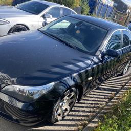 BMW 520 d
180k
Dec mot 
Full black leather 
I drive 
All the extras 
Few marks on body 
Clean for age 
I done answer any messages 
Call 07788786832