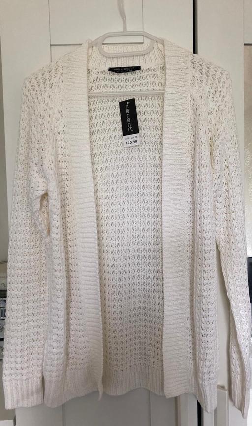 Buy & Sell Gloucestershire South Gloucestershire - Photos for White knitted long sleeve cardigan