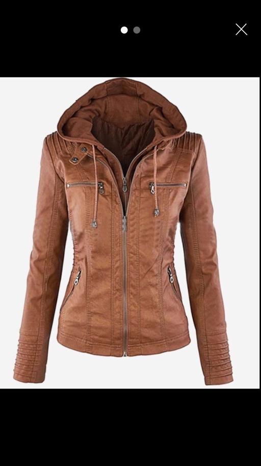 Buy & Sell East London Redbridge - East London - Photos for Casual Zipped Hooded Women’s leather jacket