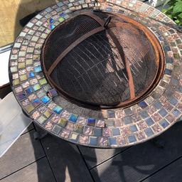 Firepit used a few beads missing in decoration