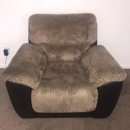 Recliner Chair colour Brown £30.00 reduced just received new settee.