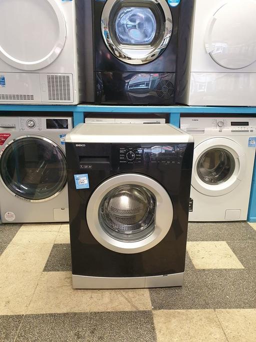 Buy & Sell Norfolk King's Lynn and West Norfolk - Photos for 3717 black & silver beko 7kg washing machine