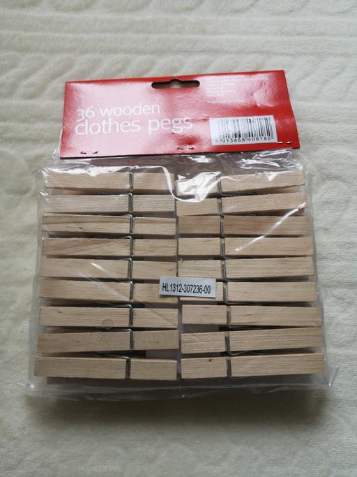 Buy & Sell Lancashire West Lancashire - Photos for New pk 36 wooden clothes pegs