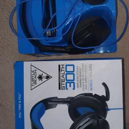 ps4 turtle Beach stealth 300 headset like new only tested besides that been left in box