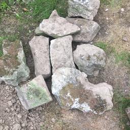 I have 10 rockery stones, will need a bit of a clean. Collection only.