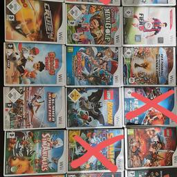 Wii Spiel 6€/Spiel
Wii U 8€/Spiel 
Privat verkauf, kein Garantie oder Rückgabe möglich. 
Preis ist Verhandelbar