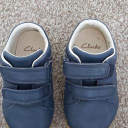 Clarks Baby Shoes in used condition, only worn 5 times. Soles are like new.