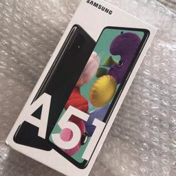 Brand new Samsung galaxy A51, never been opened. Prism crush black, 128GB. Collection only Pontypridd, can deliver if around pontypridd area.

No silly offers will not open it, £300 ono 