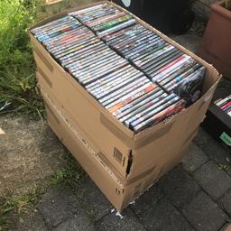 Huge box of dvds (estimate 200)
Smoke free home 
Great for carbooters
Collection WF12